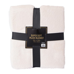 super soft plush blanket 50in x 60in | Five Below