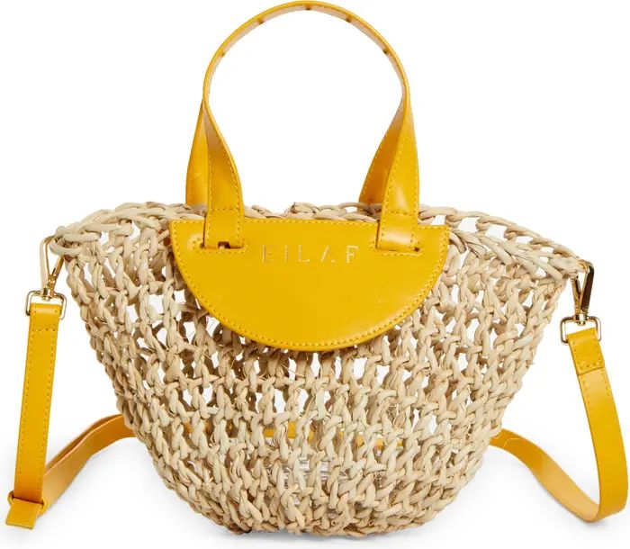 EILAF Dom Mini Woven Palm Tote | Nordstrom | Nordstrom