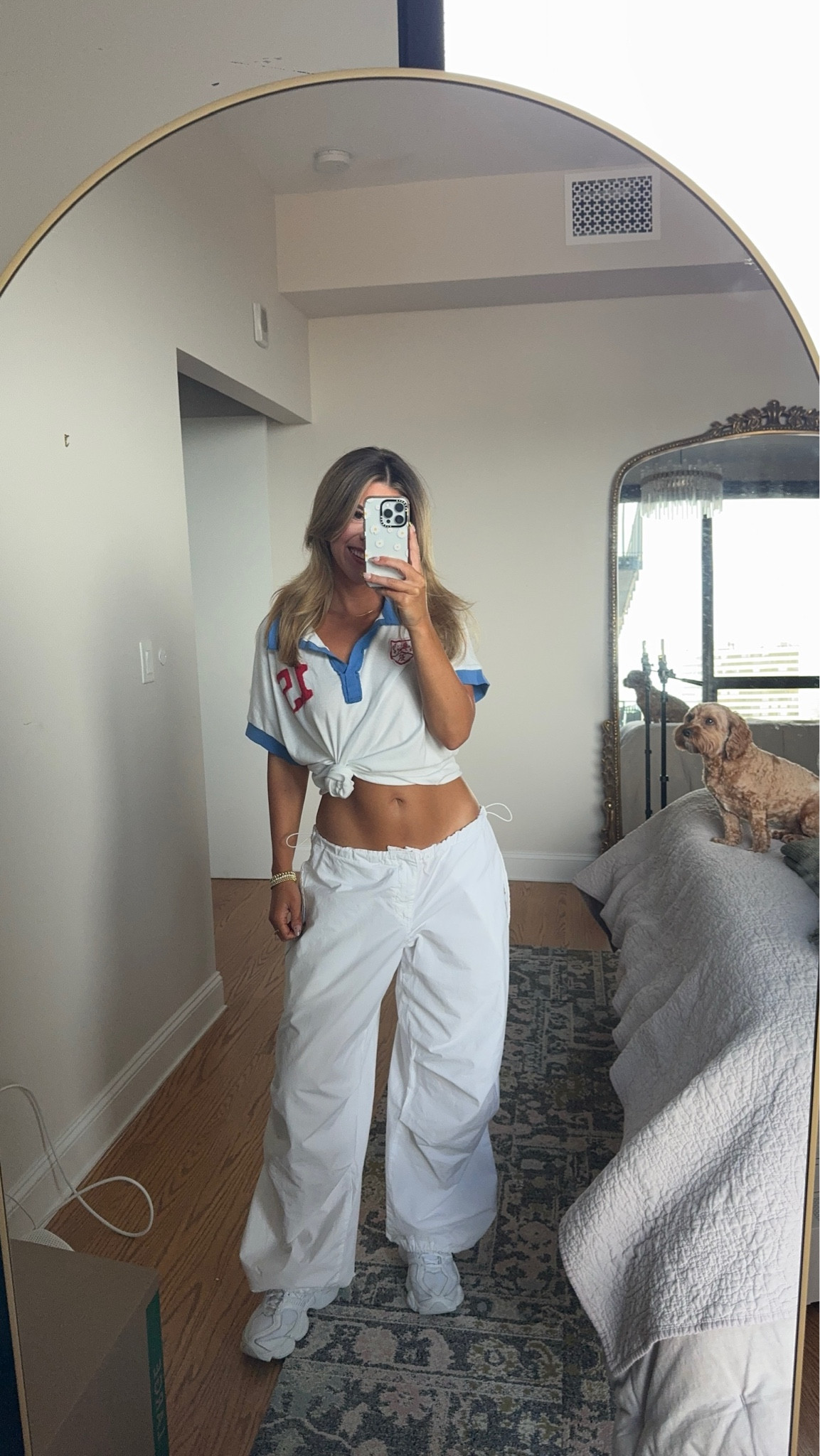 Olympics outfits USA cropped sweater and country tees 

in my usual smalls

#LTKStyleTip #LTKSeasonal #LTKParties