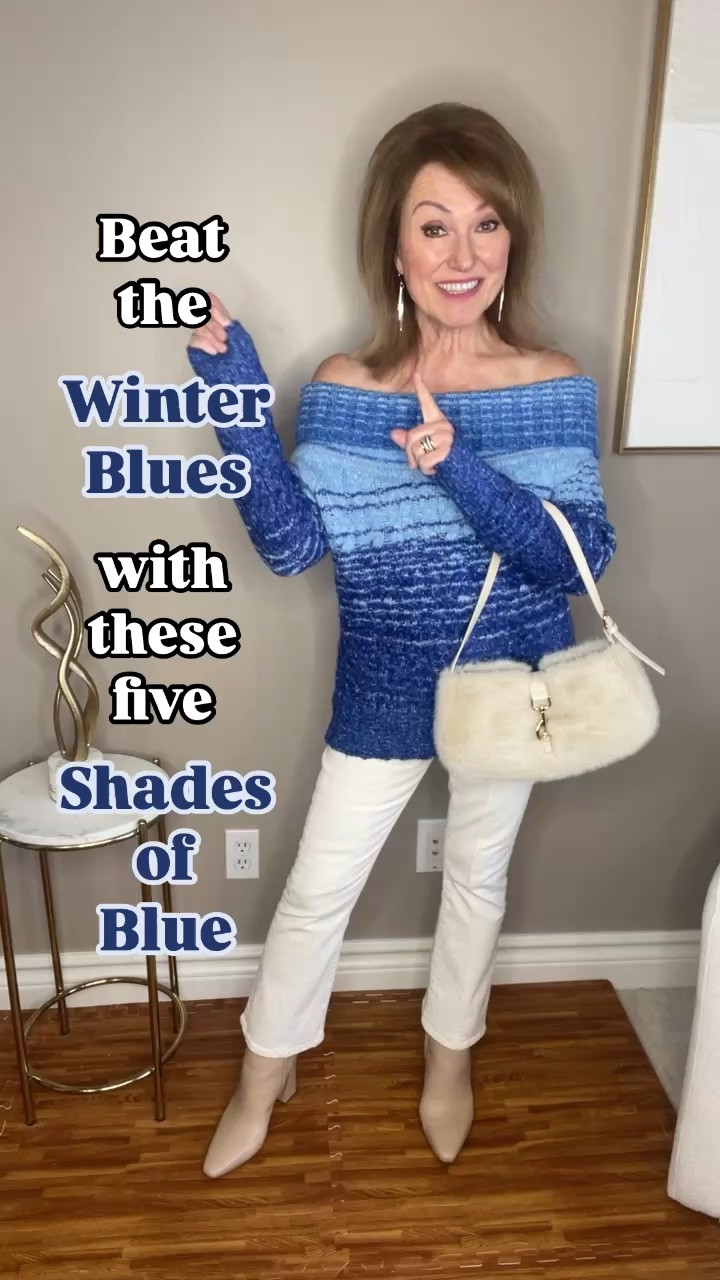 Let’s add some calm, peaceful and serene shades of blue to beat the winter blues! Blue always makes you feel better.

One of the best things about blue is that anyone can wear it!  There are so many shades that there is pretty much one for every skin tone.  Blue, especially navy, is also a great alternative to black for this time of year. It’s a little more upbeat and can be paired with so many other colors.  You probably already have blue in your closet, but there’s always room for one more shade! I’ve got you covered with five different choices to pick from right here.


#LTKSeasonal #LTKStyleTip #LTKOver40