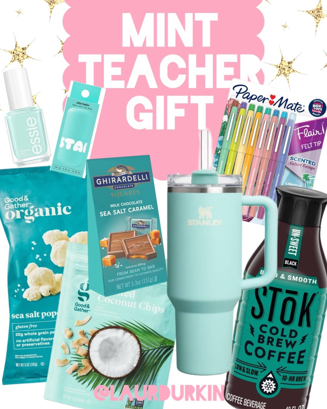 I love putting together color coded gifts!! This is such a cute & easy gift idea for your fav teacher. Obvi the fav color is MINT - grabbed almost everything at Target - shop links below. 

#LTKKids #LTKFamily #LTKSeasonal

#LTKGiftGuide #LTKFamily #LTKKids