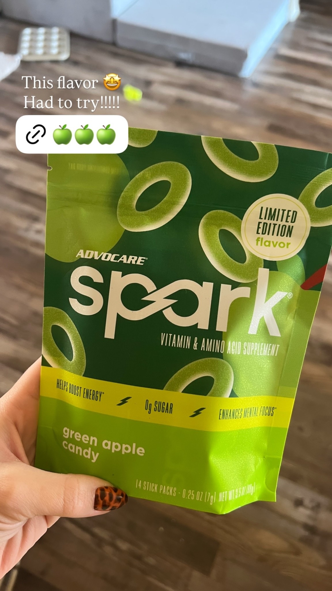 This flavor 🤩
Had to try!!!!! @advocare #spark #advocare #energy 

#LTKmorningroutine #LTKfitnessgoals #LTKActive
