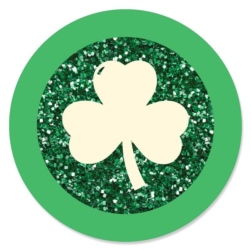 Big Dot of Happiness St. Patrick's Day - Saint Patty's Day - Party Circle Sticker Labels - 24 Cou... | Target