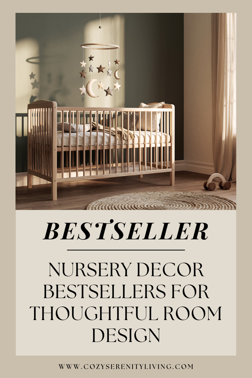 Nursery Decor Bestsellers for Thoughtful Room Design

Design a calm, cozy nursery with warm wood tones, soft textiles, and gentle decorative details that create a peaceful atmosphere for both baby and parents. From natural cribs and neutral bedding to moon-and-star mobiles and textured rugs, these bestselling nursery decor pieces bring warmth, comfort, and timeless style into the room while keeping the space minimal and soothing. nursery decor ideas, neutral nursery styling, wooden crib decor, baby room inspiration, nursery wall decor, soft nursery textiles, calm baby room, aesthetic nursery design, modern nursery decor, cozy nursery accents 

 #LTKHome #LTKBaby #LTKBump