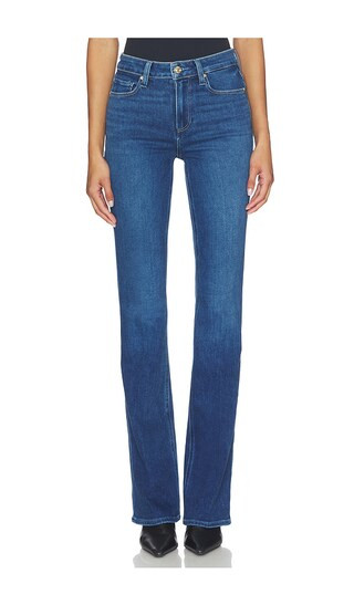 PAIGE High Rise Laurel Canyon Jeans in Blue. - size 25 | Revolve Clothing (Global)