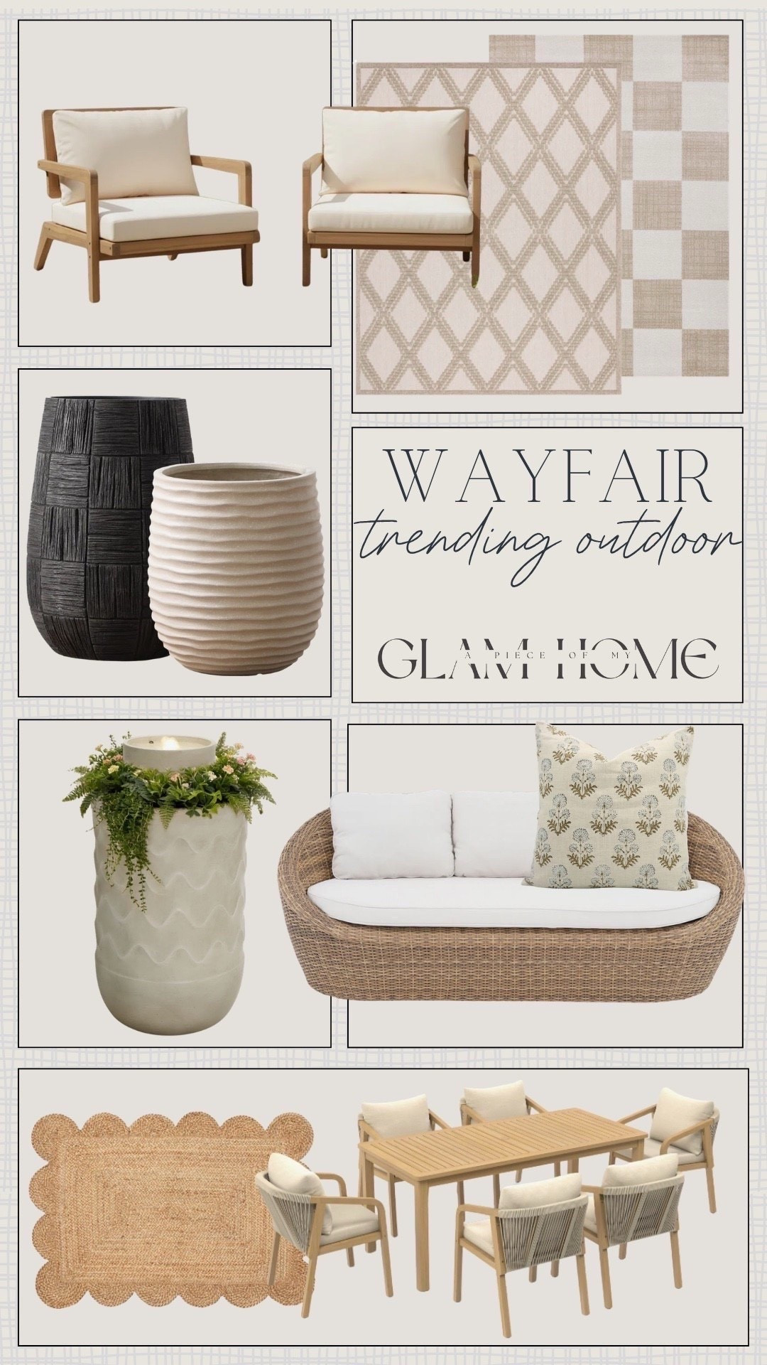 wayfair outdoor finds, wayfair patio furniture, trending outdoor wayfair, wayfair outdoor decor, backyard furniture wayfair, patio refresh wayfair, wayfair outdoor seating, wayfair patio sets, outdoor dining set wayfair, wayfair outdoor lighting, wayfair fire pit, wayfair outdoor rugs, garden furniture wayfair, wayfair planters, outdoor entertaining wayfair, wayfair backyard ideas, neutral outdoor decor wayfair, affordable patio furniture wayfair, wayfair outdoor sale, summer outdoor trends



#liketkit #LTKSeasonal #LTKU #LTKHome
@shop.ltk
https://liketk.it/640nq

Comment SHOP below to receive a DM with the link to this post on my LTK ⬇ https://liketk.it/6azrr liketkit ltkhome ltkxwayday ltkseasonal