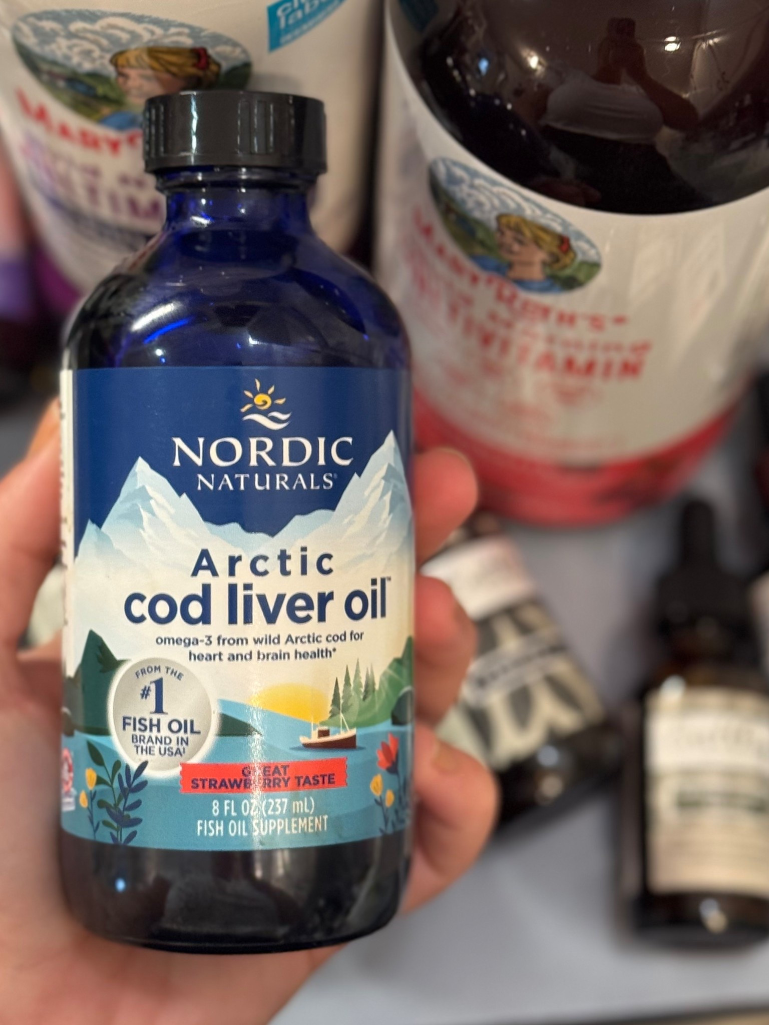 Vitamin A. Natural measles aid 