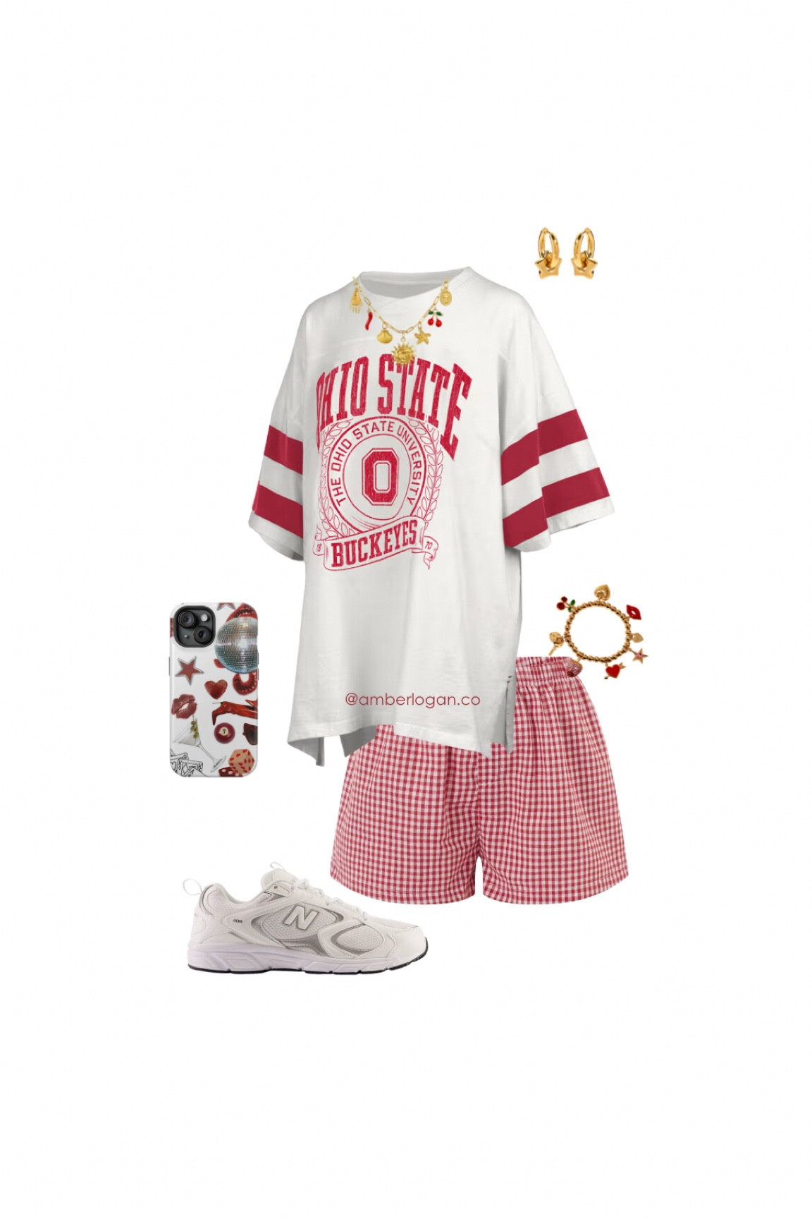 Ohio state football gameday outfit idea 

#LTKStyleTip #LTKU