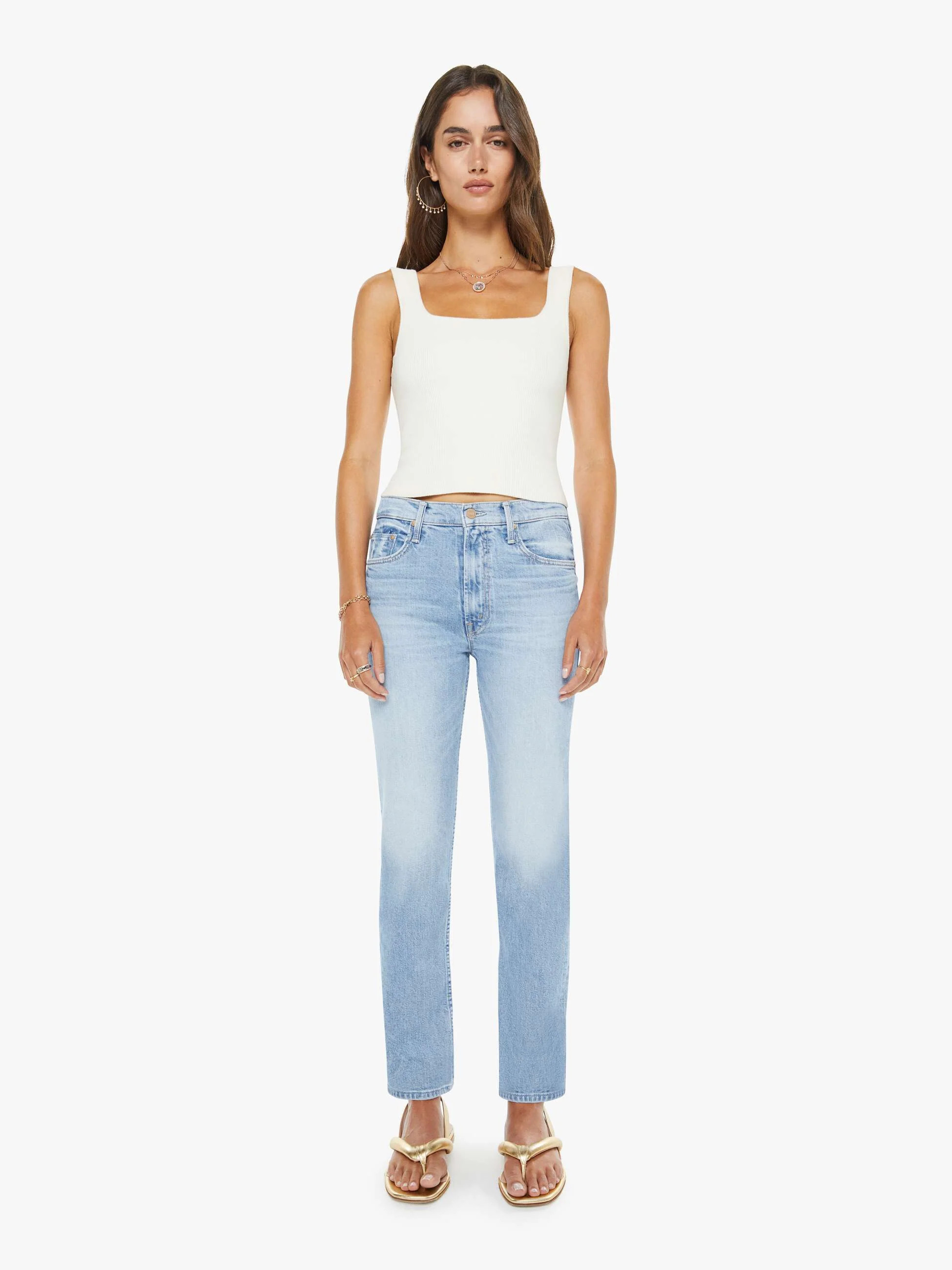 High Waisted Rider Hover - Comeback Kid | Mother Denim