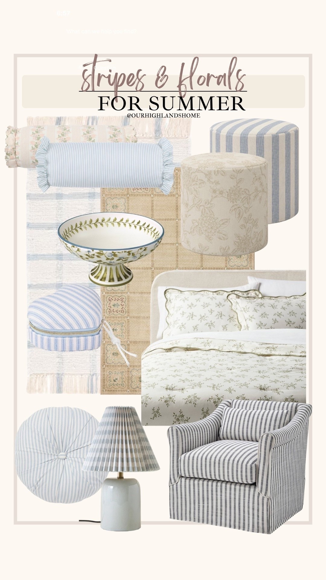 feminine, florals, and stripes. everything i’m loving for summer

#LTKSaleAlert #LTKHome