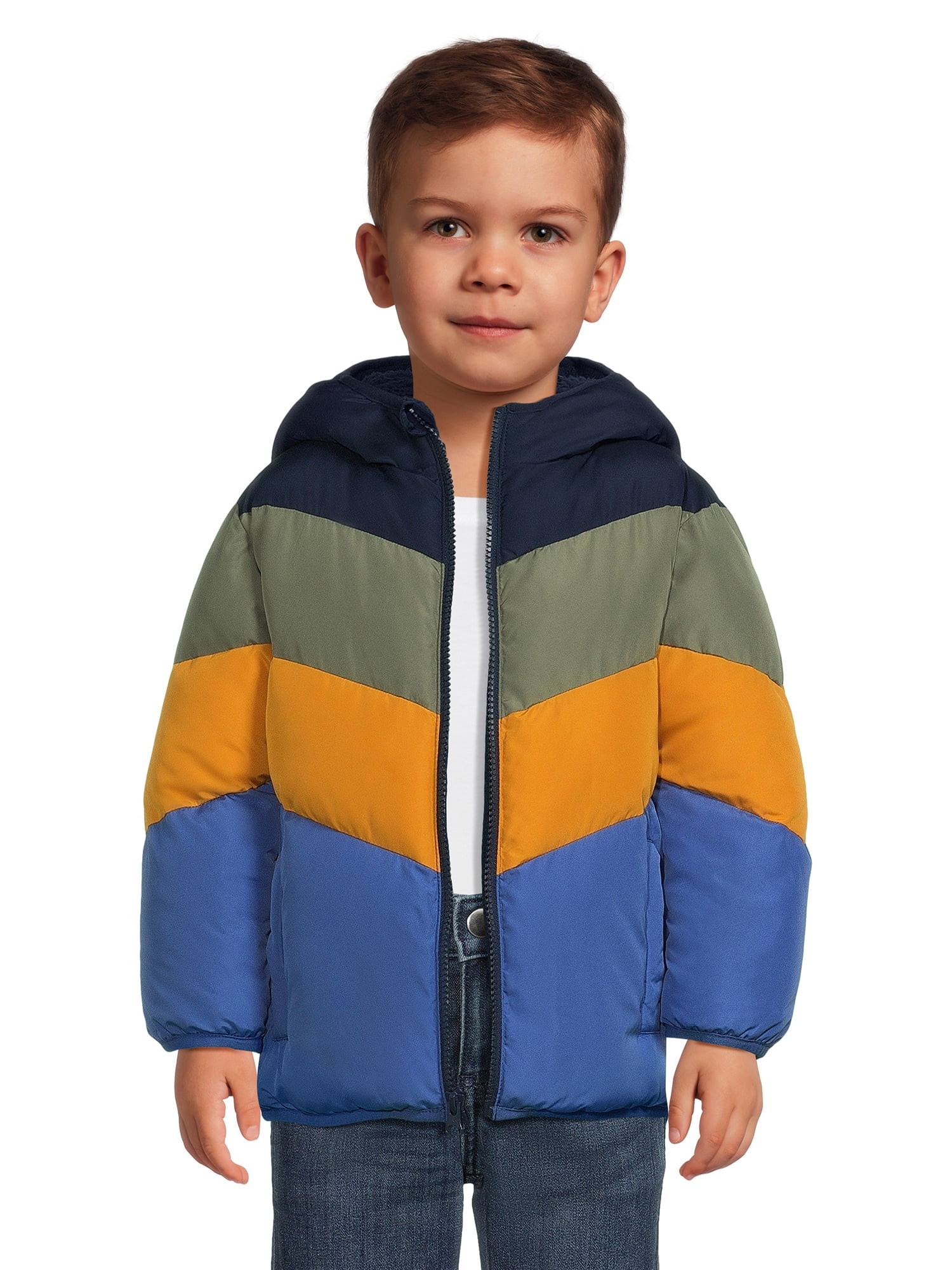 Swiss Tech Baby and Toddler Boy Heavyweight Puffer Jacket, Sizes 12M-5T | Walmart (US)