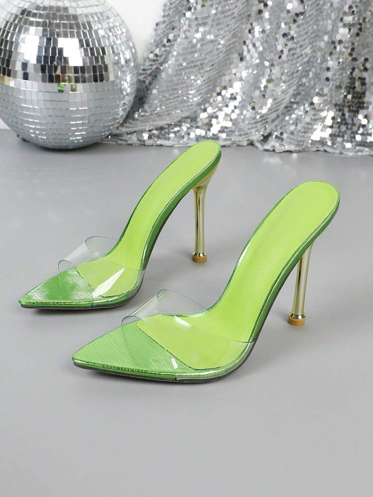 Women's Summer Fashion Pointed Toe High Heel Sandals | SHEIN