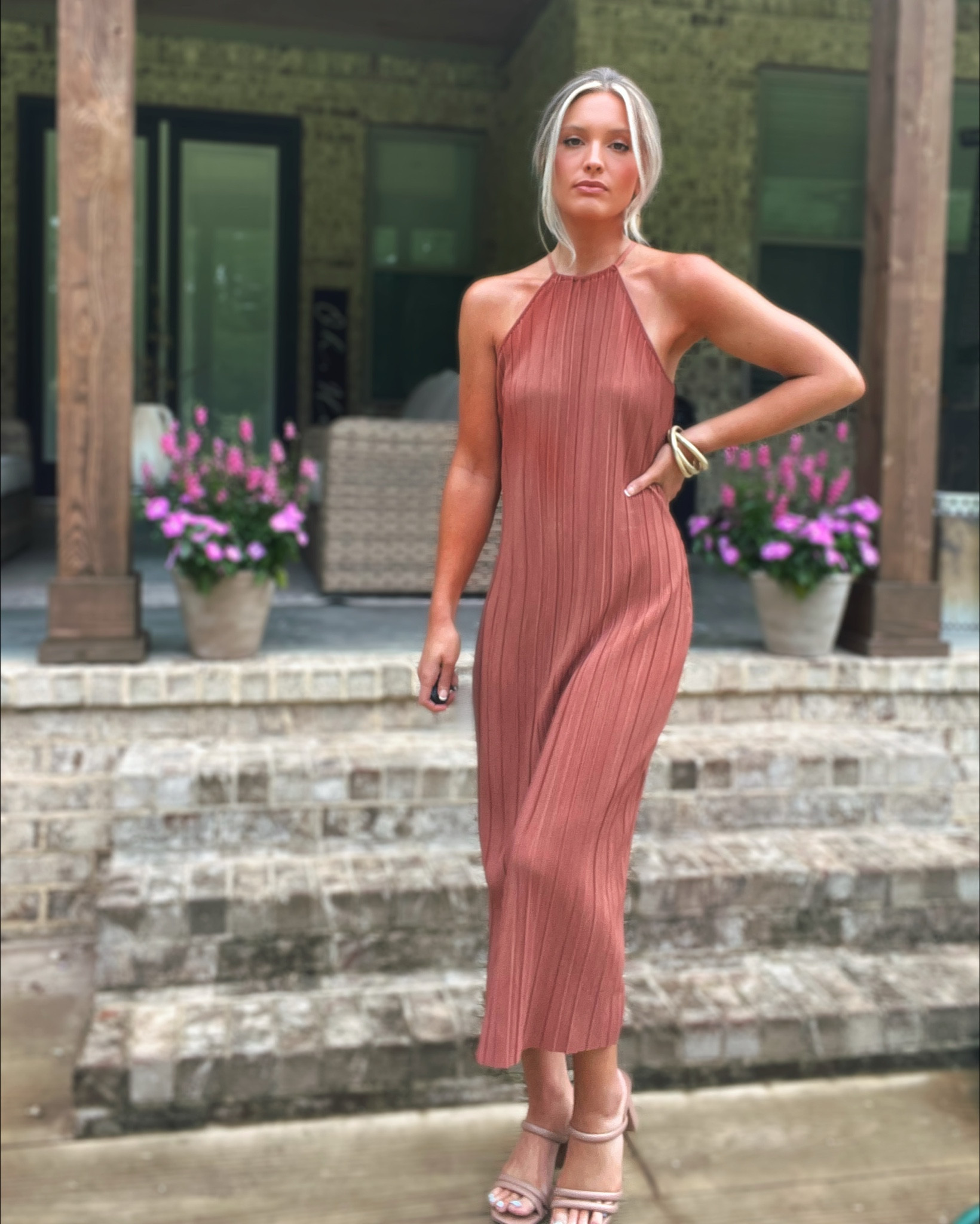 Links for the dress, (similar) earrings and bracelet. All affordable and such good quality. 
Target finds, wedding guest dress, wedding guest outfit inspo, Walmart fashion, Walmart finds. 
**Wearing a xs in the dress and shoes are very comfortable in my opinion! The heel is more of a block so easy to walk in! 

#LTKWedding #LTKU #LTKFindsUnder50