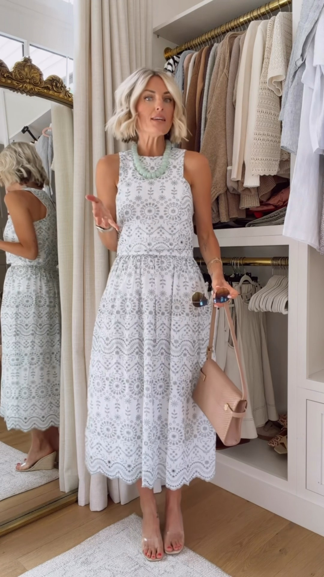 This matching set is so feminine & chic! This would be great for graduations, showers, etc.! Wearing size 0.

Loverly Grey, Loft, matching set, summer fashion, summer outfit ideas

#LTKootd #LTKSeasonal