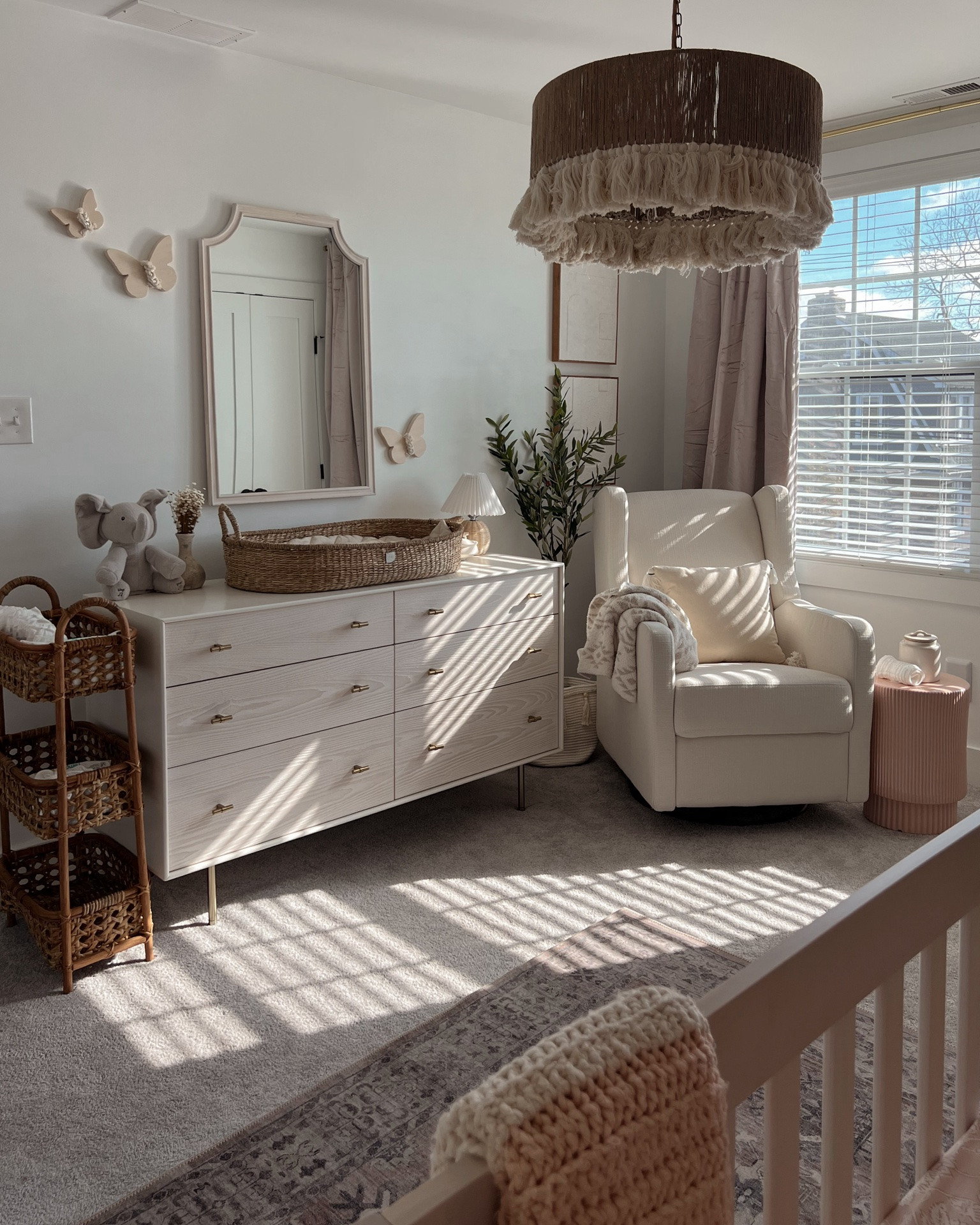 Baby girl nursery inspo 🤍 Getting ready to start my baby girls nursery had me reminiscing about the first nursery I ever had the honor to design for my friends daughter 🤍

#LTKHome #LTKBaby