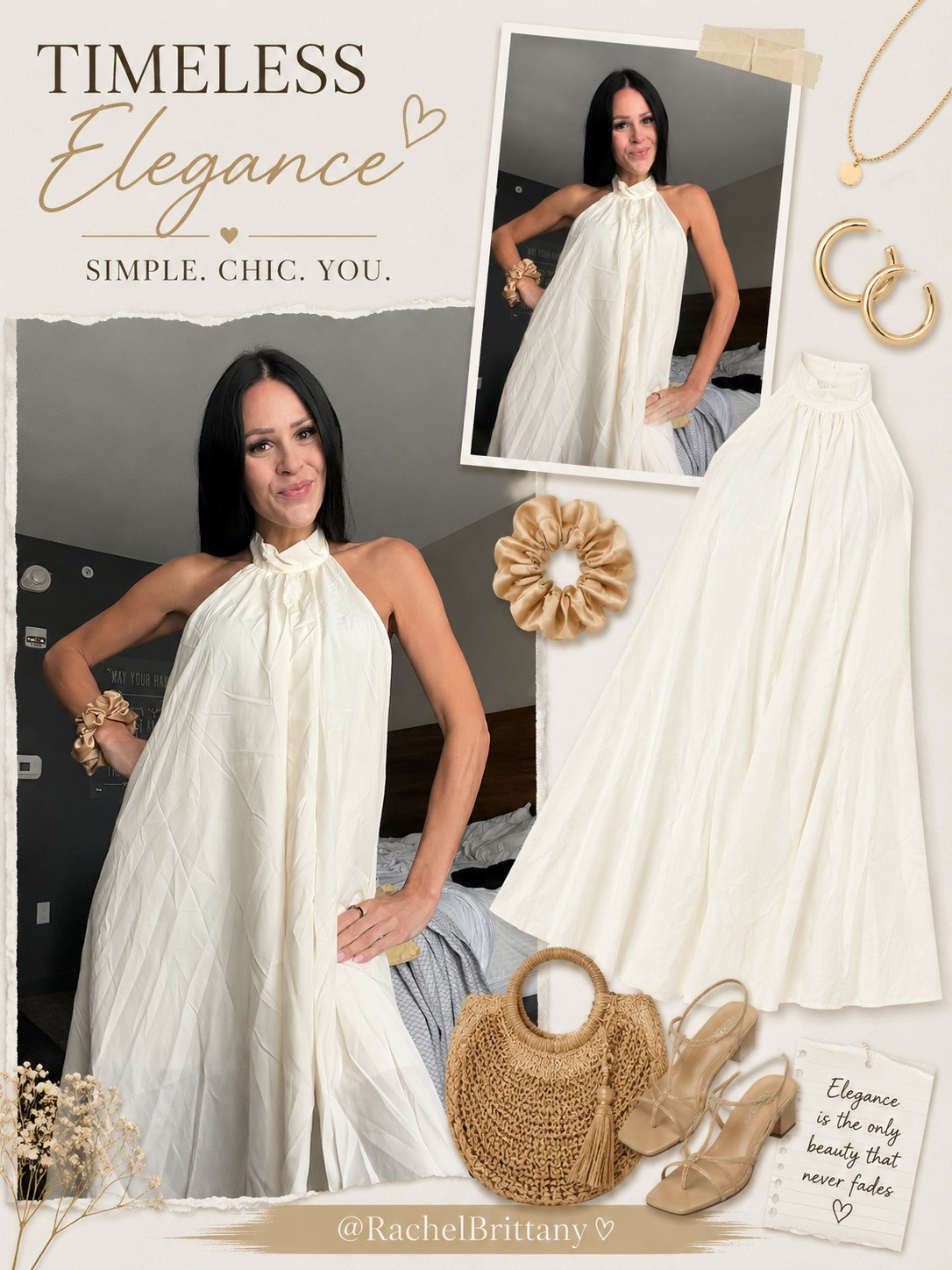 Embracing timeless elegance with this chic, simple, and you-inspired look. Perfect for any occasion. #TimelessElegance
 

 #LTKvlog #LTKU #LTKSaleAlert
