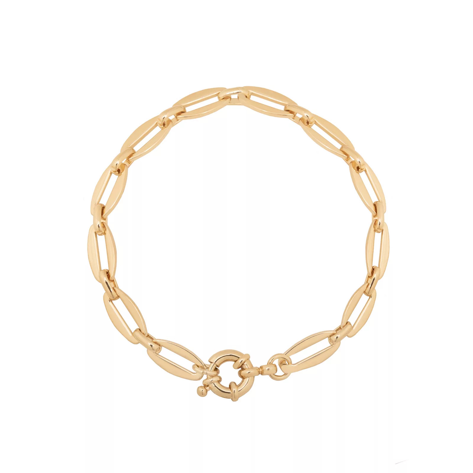 LC Lauren Conrad Gold Tone Paperclip Chain Toggle Bracelet, Women's, None | Kohl's