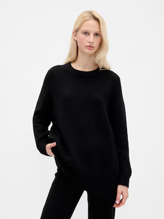 CashSoft Oversized Boyfriend Sweater | Gap (US)