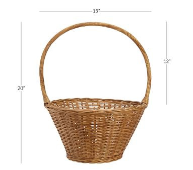 Natural Sabrina Large Easter Basket | Pottery Barn Kids