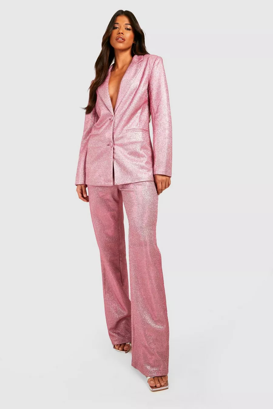 Tall Glitter Pants | Boohoo.com (US & CA)