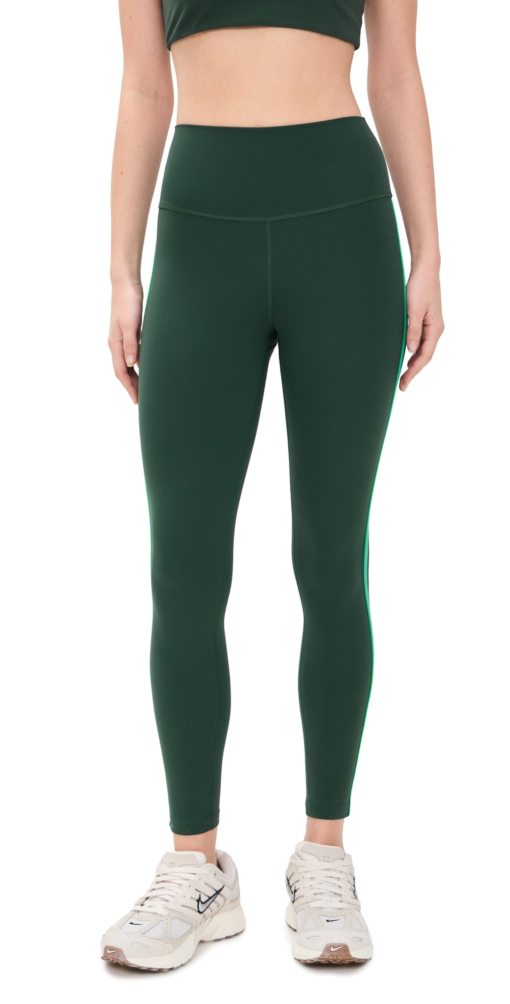 Splits59 Amber Airweight High Waist 7/8 Leggings Military/Spearmint XS | Shopbop