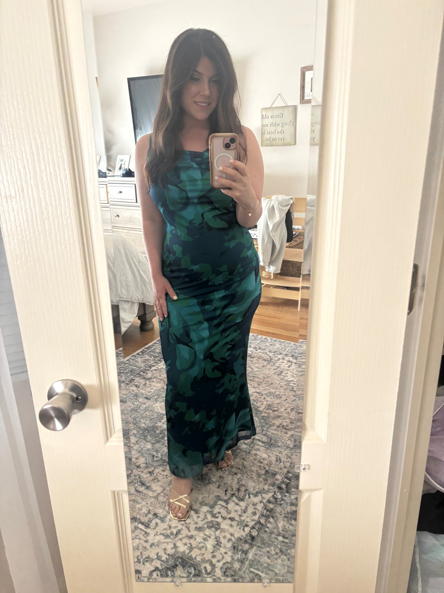 The perfect summer wedding guest dress. Comes in a variety of colors and patterns. Great quality!

#LTKWedding #LTKFindsUnder50 #LTKShoeCrush