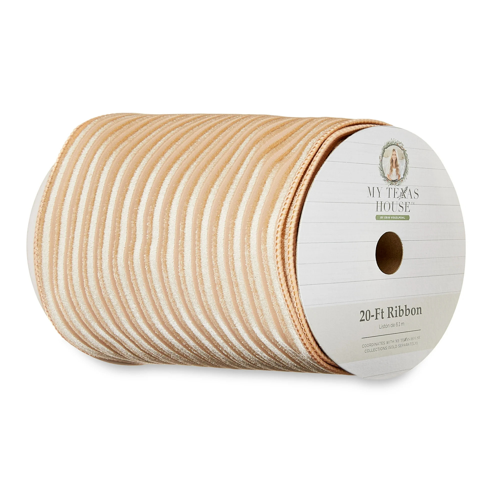 My Texas House Beige Polyester Ribbon, 20‘ | Walmart (US)