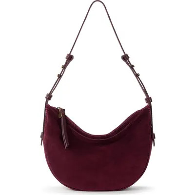 The Sak Tess Shoulder Bag Leather in Dark Silver at Nordstrom | Nordstrom