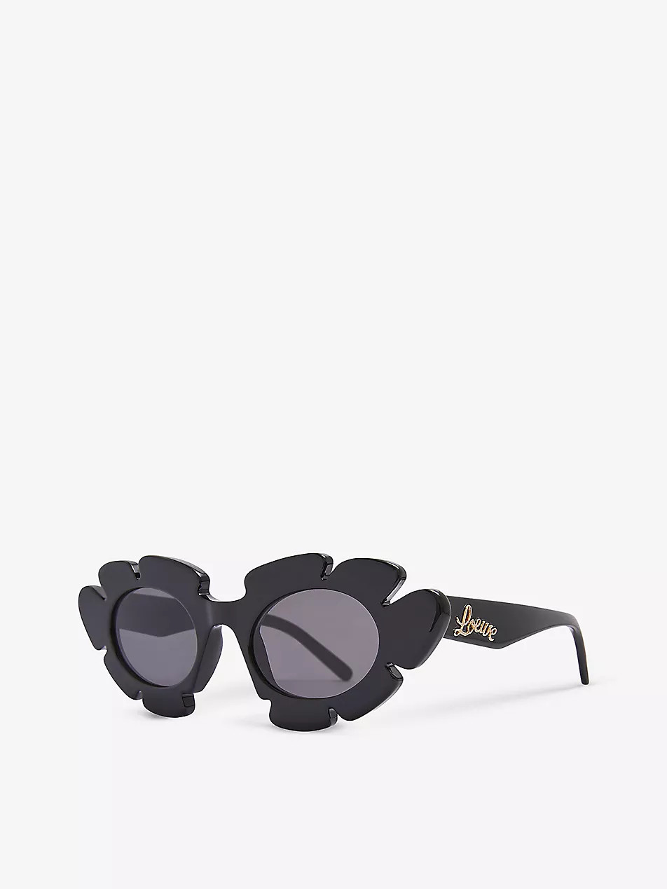 Loewe x Paula's Ibiza G000270X03 flower-shaped acetate sunglasses | Selfridges