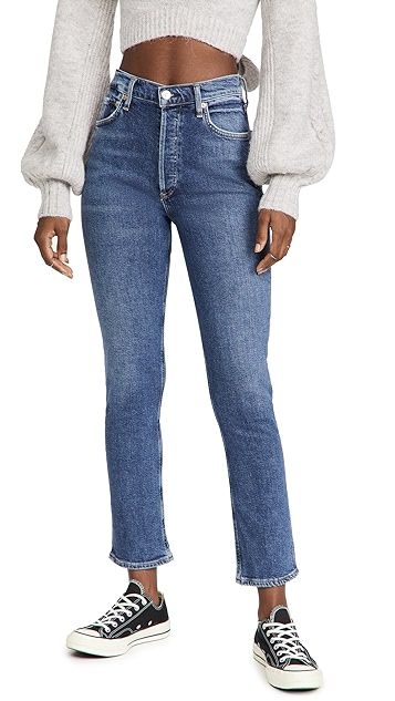 Charlotte High Rise Straight Jeans | Shopbop