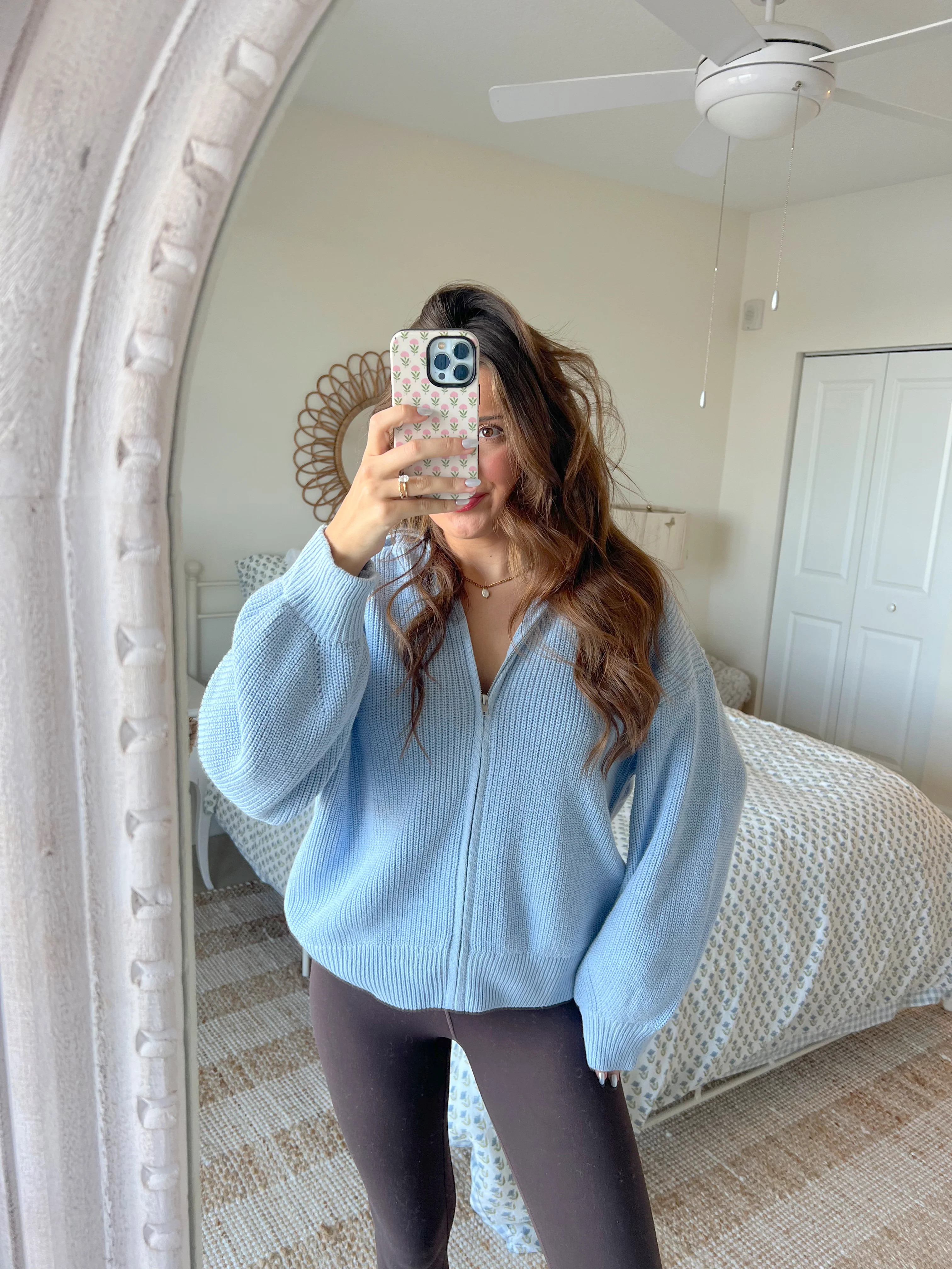 The Lulani Zip - Sky Blue | Shop Fruitful Co.