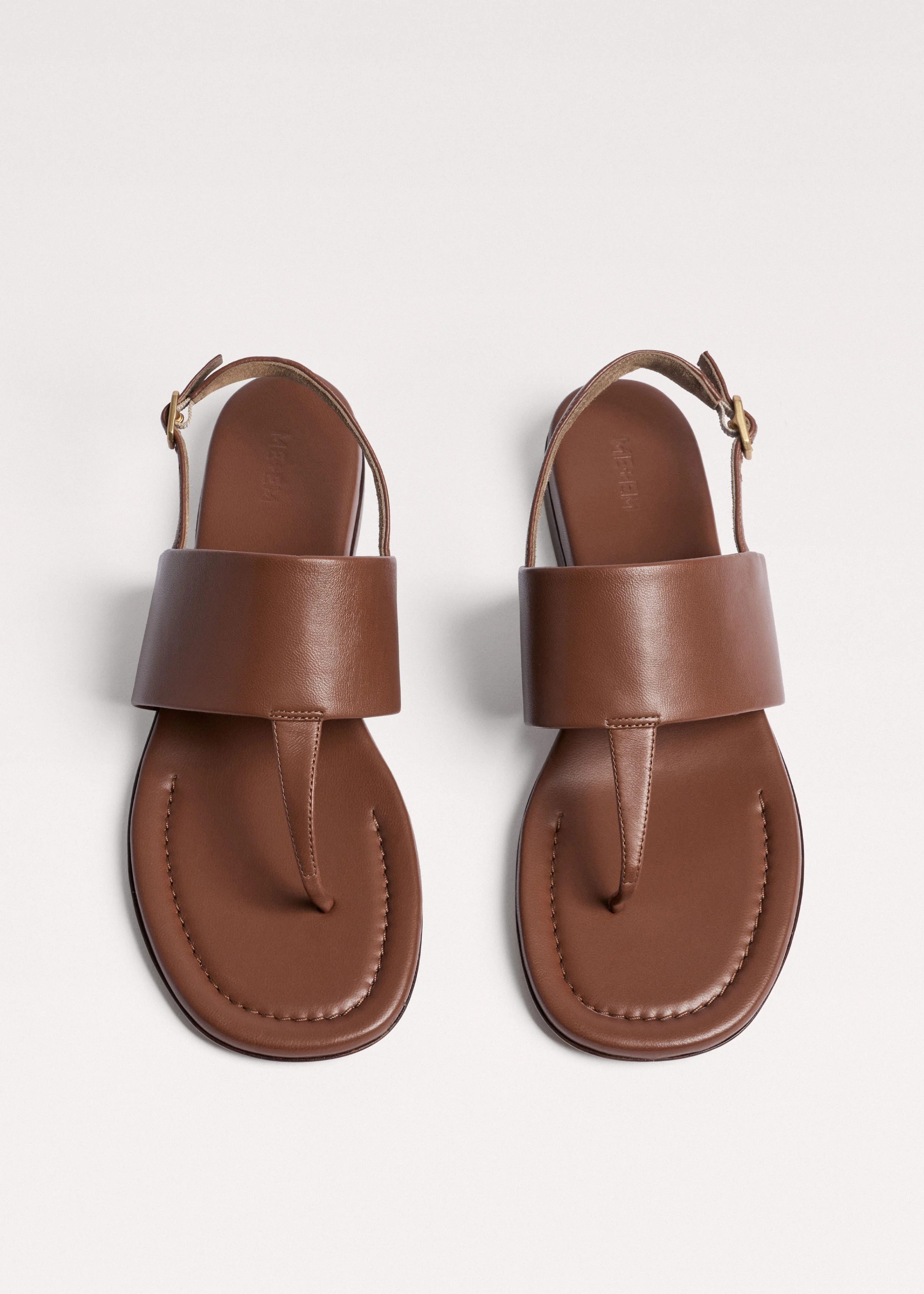Minimal Sandal Soft Nappa Leather | ME+EM US