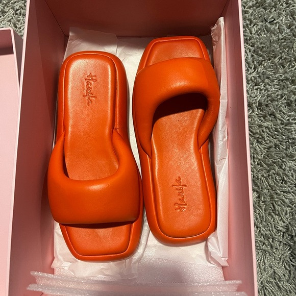 Hanifa Chunky Leather Sandals | Poshmark