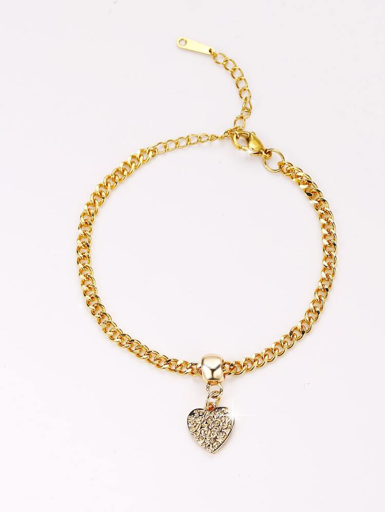 Heart Charm Bracelet | SHEIN