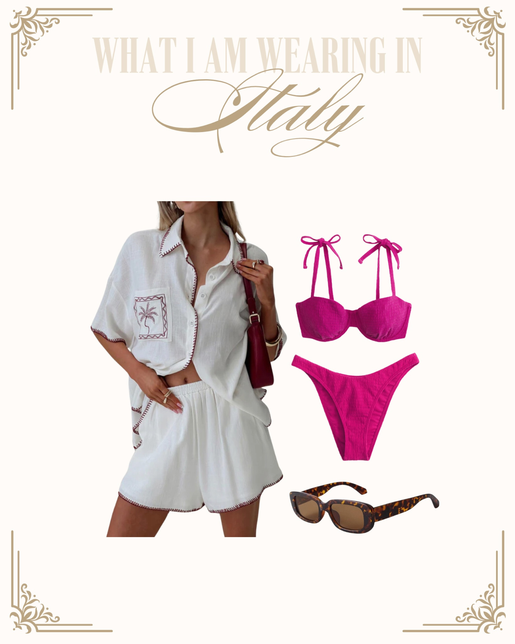 What I’m wearing in Italy 

#LTKStyleTip #LTKTravel