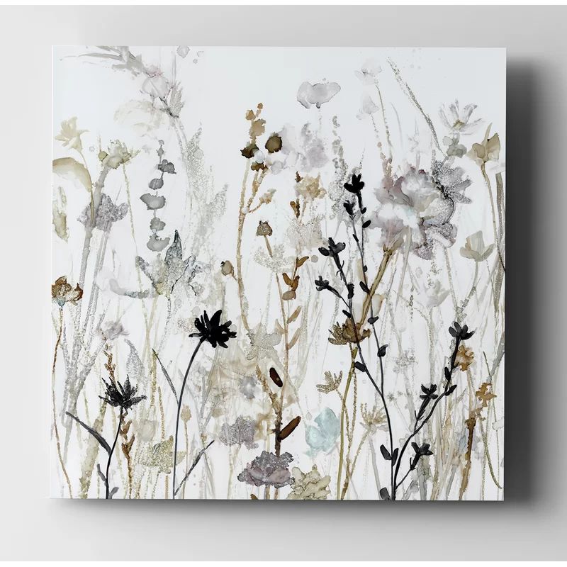 'Wildflower Mist II' - Painting Print | Wayfair North America