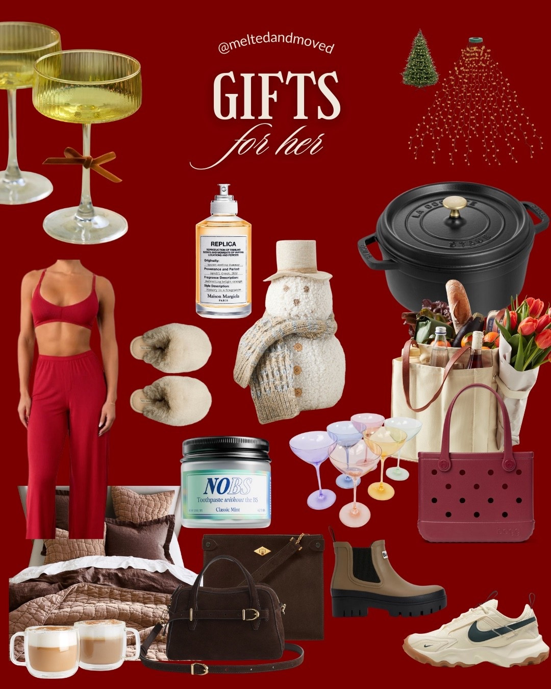 ✨ GIFTS FOR HER ✨
Vitality is my go-to for activewear — the sets I live in and pretend are “just for errands.”
 I’m convinced every girl needs a market tote, elevated cookware, walking shoes, and snowball slippers.

Let’s be honest: this gift guide is basically my personal wish list (for the things I don’t already own… which isn’t many).

#GiftsForHer #vitality #boggbag #staub #madewell #nike #freepeople #giftguideforher #ltkholiday #meltedandmoved #luxurythatfeelslikeyou

#LTKHoliday