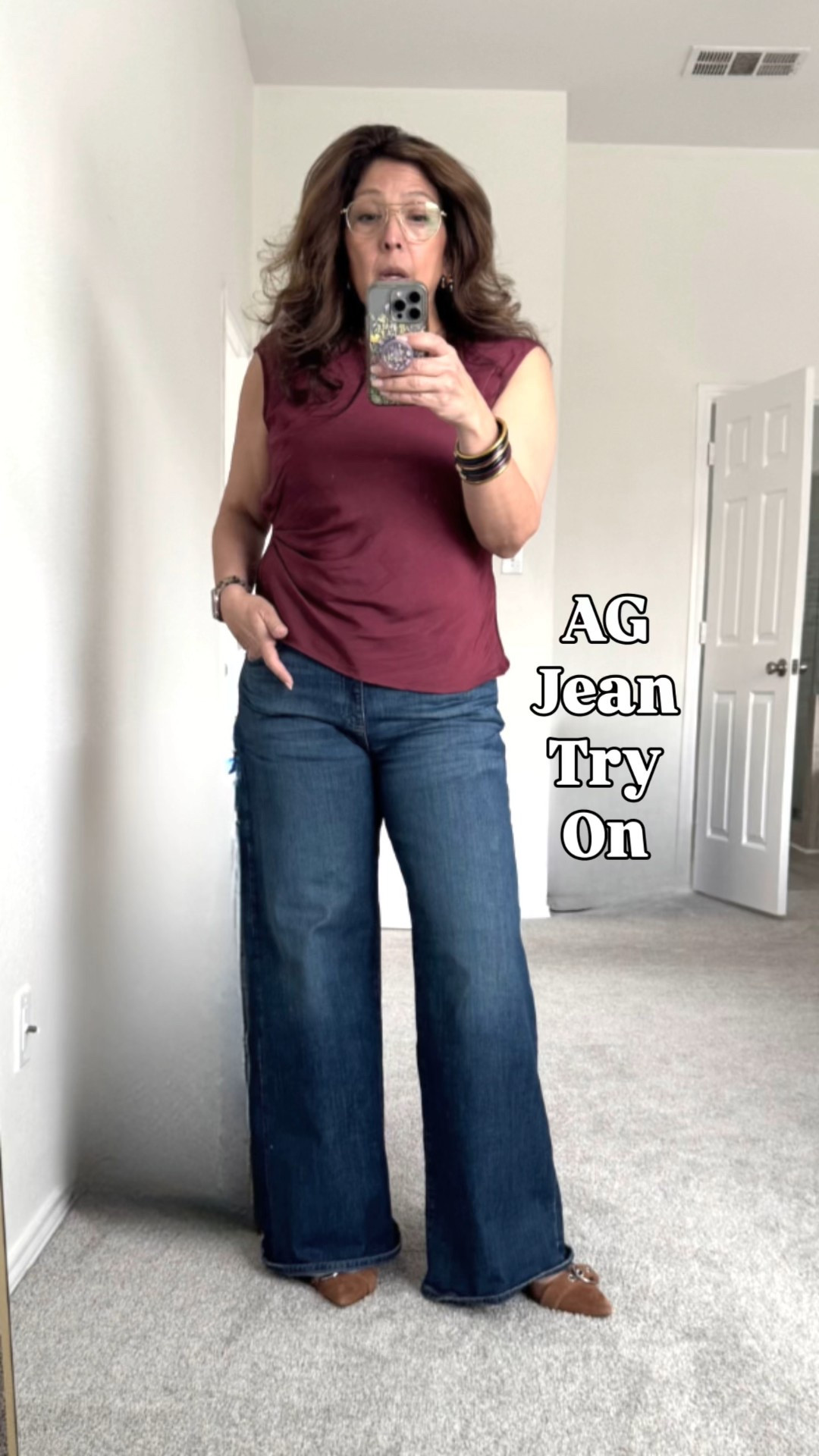 Denim shouldn’t feel like a guessing game.

As a stylist, part of my job is testing brands so my clients don’t waste time, money, or confidence in the fitting room.

Today I’m breaking down the Saige jean by AG Jeans and here’s the real takeaway:
Fit, rise, and proportion matter more than the label.

When you understand how a jean is designed to sit on your body, shopping gets easier.
Fewer returns.
More confidence.
A closet that actually works for your life.

If denim shopping feels overwhelming, save this.
If you’re tired of trying on ten pairs and leaving frustrated, share it with a friend.

And if you want jeans (and a wardrobe) that support how you show up every day, message me or book a Style Inspo Session.
This is exactly what I help my clients solve.

#LTKOver40 #LTKgrwm #LTKPlusSize