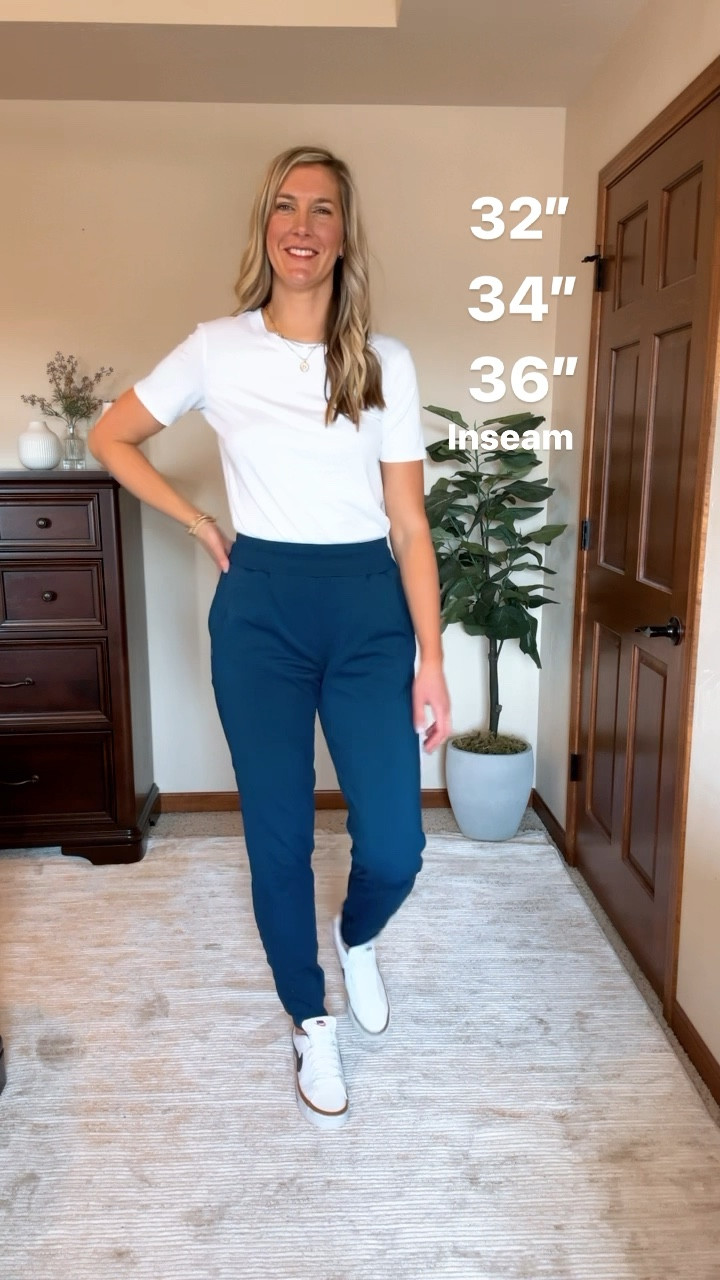 ✨My FAVORITE athletic Amazon joggers! ✨I wear these entirely too often, thus why I own them in every color they make! This has been my mom uniform, so easy to throw on and go! Inseam options up to 36”, the item description says fleece lining however I’d call it more of a soft lining not too heavy but  not a lightweight summer pant. You’ll wear these over and over again! Excellent quality! 

👉🏻wearing both the 34” and 36” inseam- size medium 

Join me @tallmomfinds

#liketkit #LTKfindsunder50
#LTKstyletip #affordablefashion
#amazonfinds #amazonfashion 
@shop.Itk

#LTKActive #LTKfindsunder50 #LTKfitness