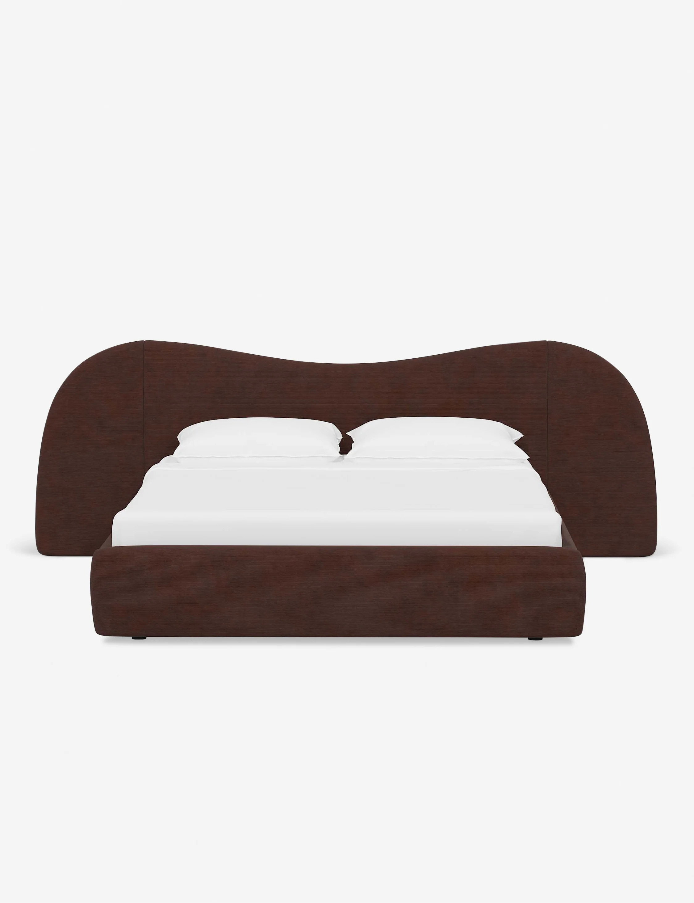 Gladys Extended Headboard Platform Bed | Lulu and Georgia 