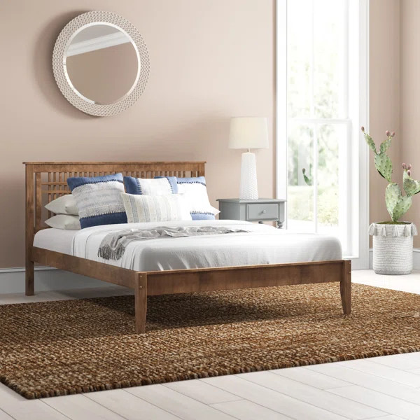 Devery Solid Wood Platform Bed | Wayfair North America