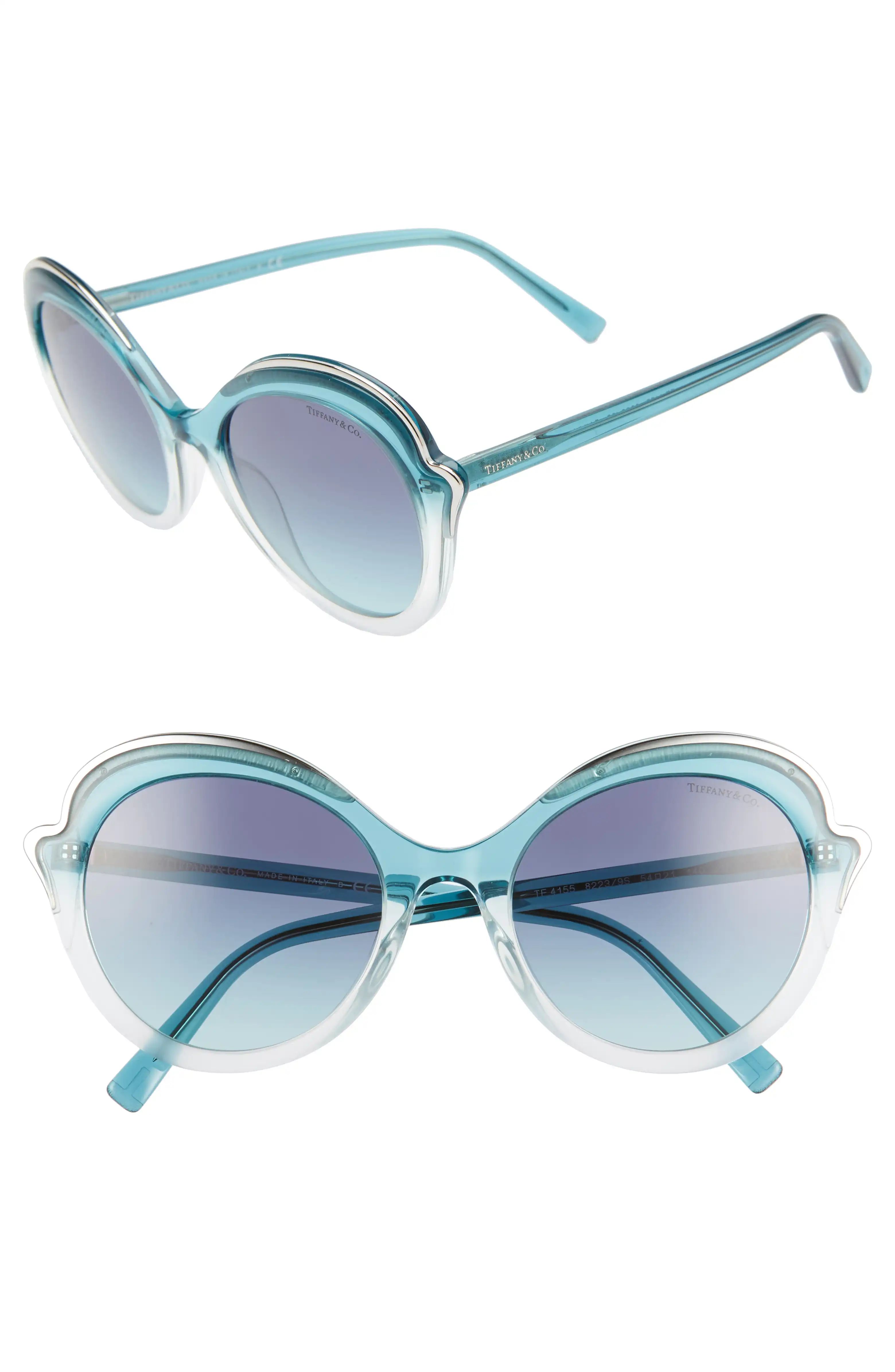 Paper Flowers 54mm Round Sunglasses | Nordstrom