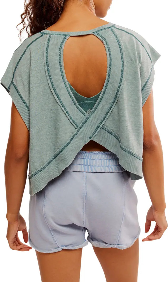 FP Movement My Tee Time Open Back T-Shirt | Nordstrom