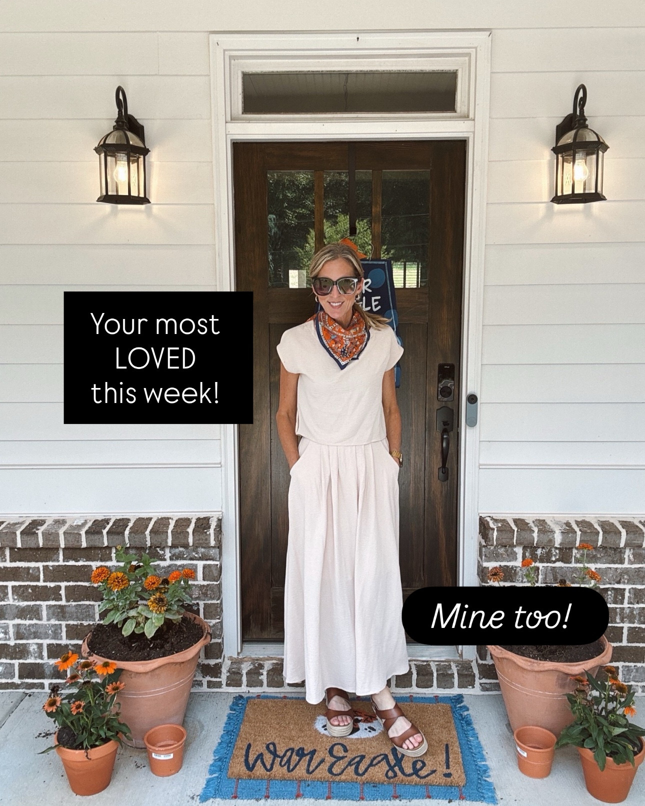 All the outfits we both loved this week! Most of them are from my top 3 affordable shopping spots (Amazon, Target, and Walmart) , and I am beyond excited for fall and all of these affordable pieces! Mostly all under $35! Comment WEEK to get these looks sent right to you! 

If I missed any let me know!! Trust me these are fall staple pieces you don’t want to miss!! I am wearing size 0 in all pants and xs in all tops, dresses and skirts! Enjoy!! HAPPY FALL (almost) Y’all!

Fall outfits, teacher, outfits, teacher style, teacher outfits, Walmart, Amazon, Target, business casual 

#teacher #teachers #teaching #teachersofig #teachersofinstagram #teachersofthegram #teachergram #teacherstyle # #teachersfollowteachers #teacherfashion #teachersofinsta #workweek #workoutfits 
#teacherssupportteachers #teacherootd #shopltk #Itkstyletip #outfits #outfitinspiration #outfitoftoday #outfitideas4you #outfitsideaso


#LTKStyleTip #LTKOver40 #LTKFindsUnder50