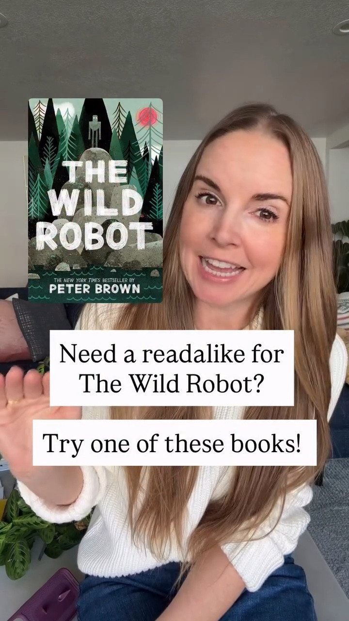 Oooooh do people love The Wild Robot! 

It’s been a major winner since it came out a decade ago and I get questions constantly from people looking for a good read-alike for their child or student. 

Here are some books to try out! I’ve linked these, plus more Wild Robot readalikes below!

#LTKKids