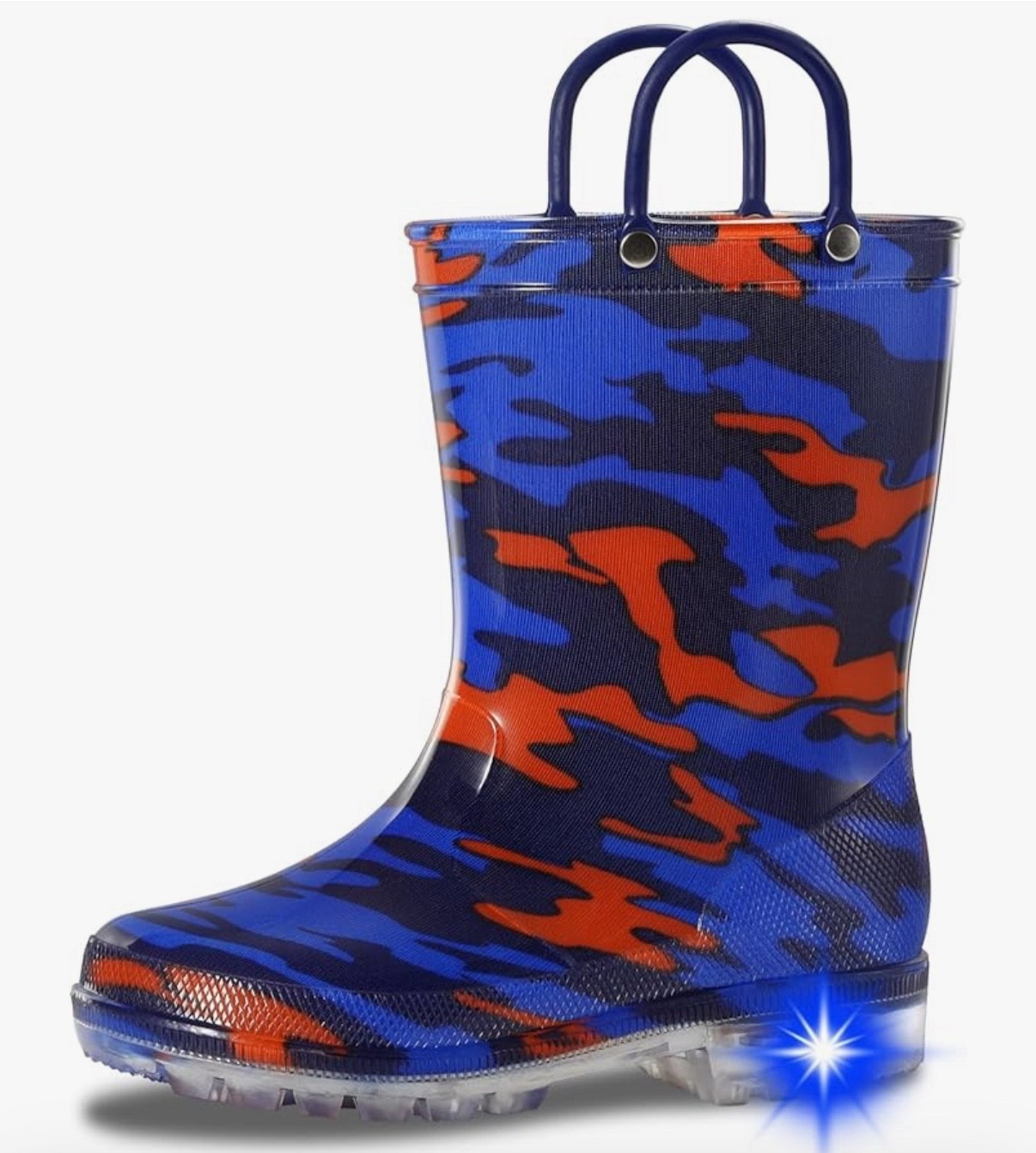 Light up rain boots 
