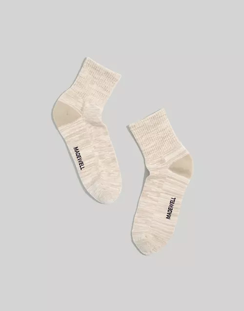 Cotton Crew Socks | Madewell