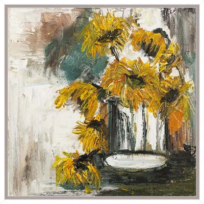 Flower Grid 14 " by H. Scott | Wayfair North America