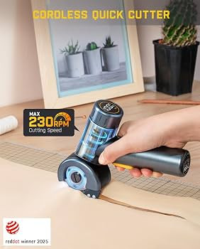 Fanttik C8 Nano Cordless Electric Scissors with LED Display, Rechargeable Cardboard Cutter with 2... | Amazon (US)