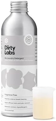 Dirty Labs Hand Wash & Delicates Scent Free Bio Enzyme Detergent 32 Loads | Amazon (US)